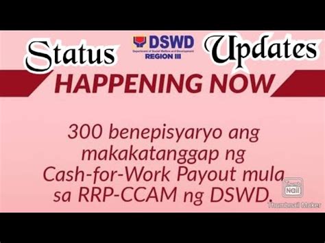 dswdup status|DSWD .
